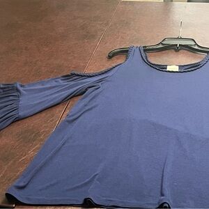 Chico's navy Blue Blouse